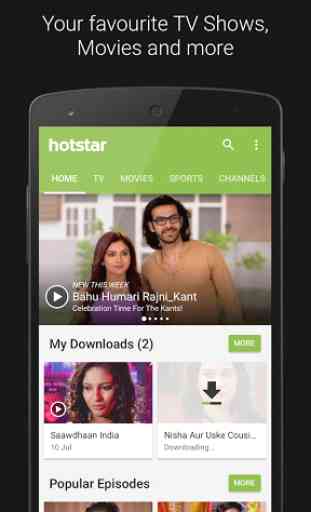 Hotstar TV Movies Live Cricket 1