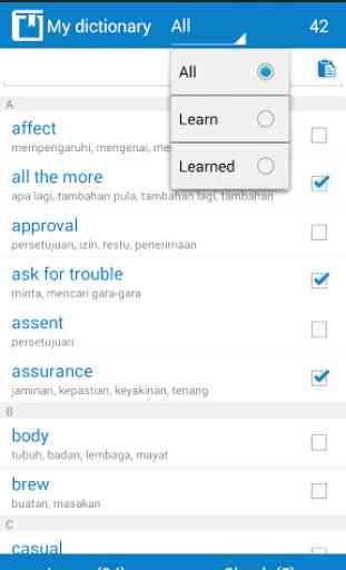 Indonesian-English dictionary 4