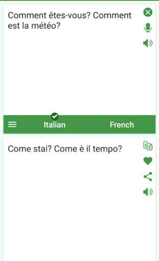 Italien - Français Traducteur 1