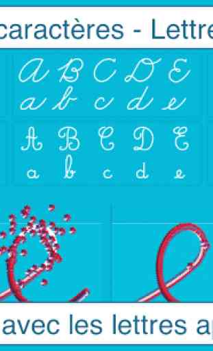 J'écris en cursive - Alphabet 3