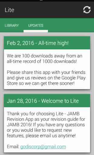 Jamb Revision App - Lite 2