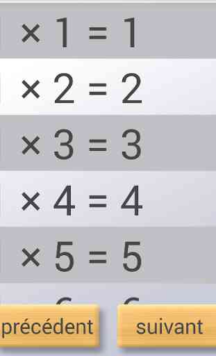 Maîtriser de Multiplication 99 3