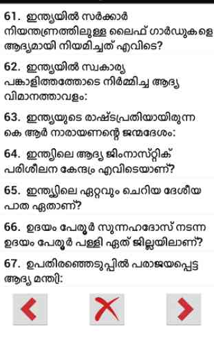 Malayalam GK Question Bank 1