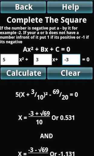 Math Algebra Solver Calculator 3
