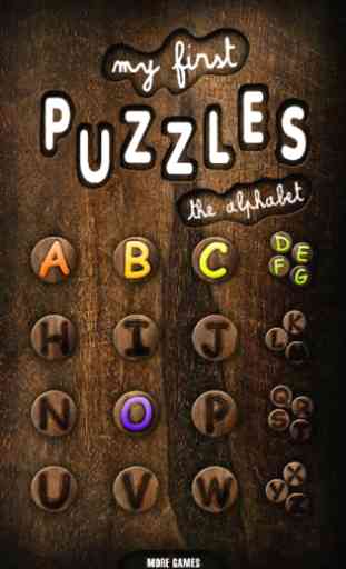 Mes premiers puzzles Alphabet 1