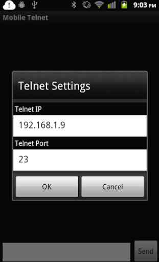 Mobile Telnet 3