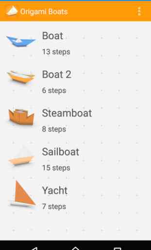 Oirgami Boats Instructions 3D 1