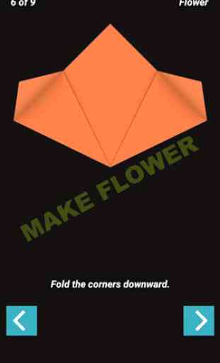 Origami Flower 3D Paper Fold 2