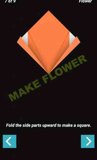 Origami Flower 3D Paper Fold 3