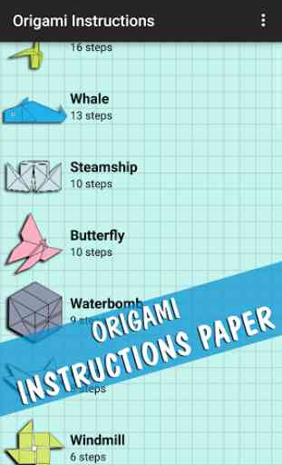 Origami Instructions Paper App 3
