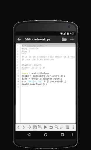 QPython - Python for Android 4