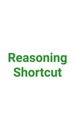Reasoning Shortcut 1