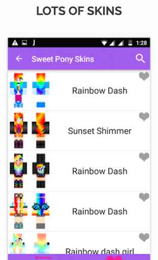 Sweet Pony Skin for Minecraft 4