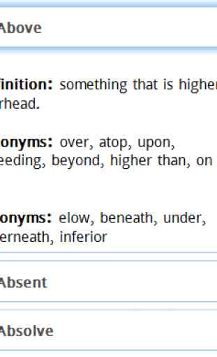 Synonym and Antonym 3