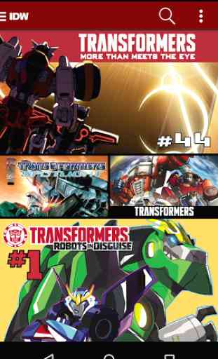 Transformers Comics 1