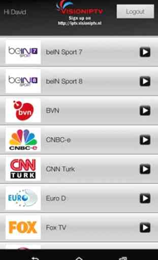 VisionIPTV - Turkish World TV 1