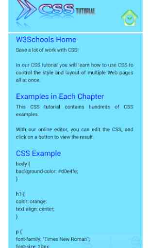 W3Schools CSS Offline 4