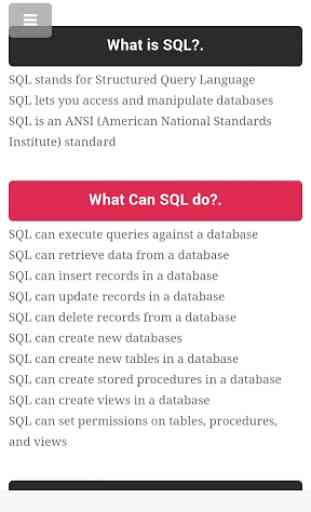 W3Schools SQL Offline 4