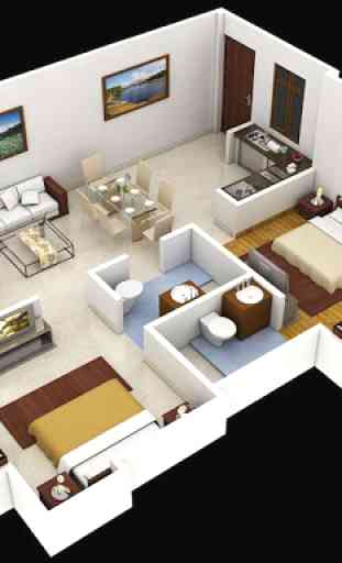 3d Home designs layouts 1