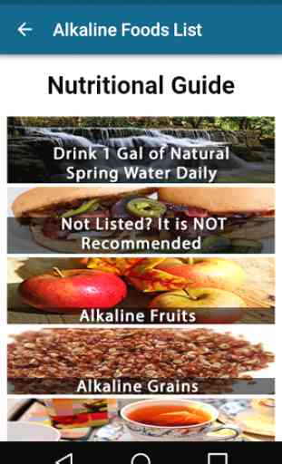 Alkaline Lifestyle Foods 1