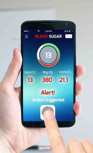 Blood Sugar Tracker: Finger! 1