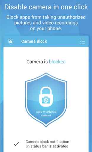 Camera Block - Espion sécurité 2