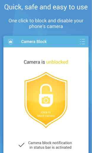 Camera Block - Espion sécurité 3