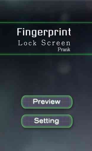 Finger Print Lock Ecran Prank 2