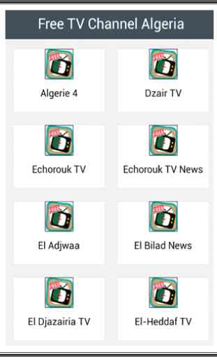 Free TV Canal Algérie 1