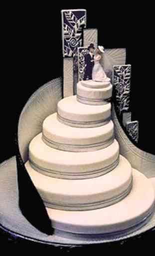 Gâteau de mariage Conception 2