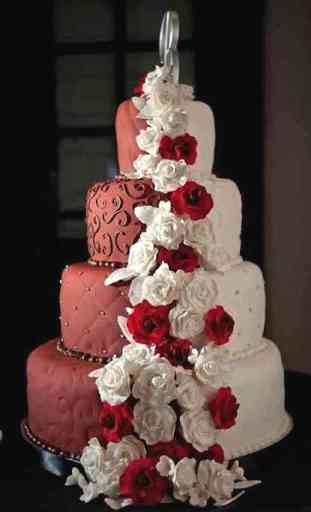 Gâteau de mariage Conception 4