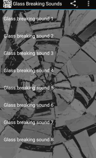 Glass Breaking Sounds 1