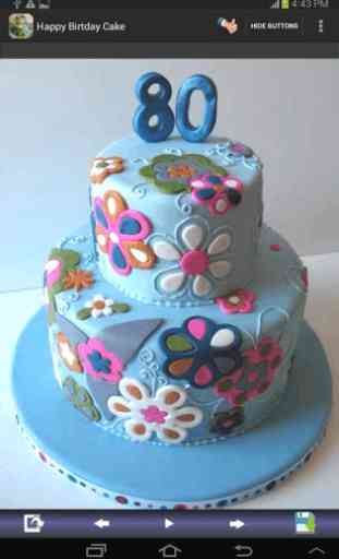 Happy Birthday Cake Designs 3