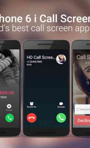 HD Phone 6 i Call Screen OS9 1