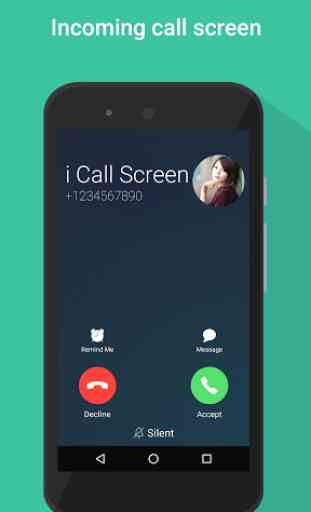 i Call screen Free + Dialer 3