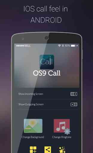 iCall Screen:OS 10 Dialer 1