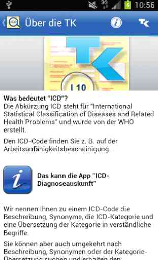 ICD-10 Diagnoseauskunft 3