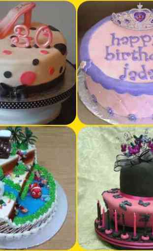 Idée gâteau d'anniversaire 2