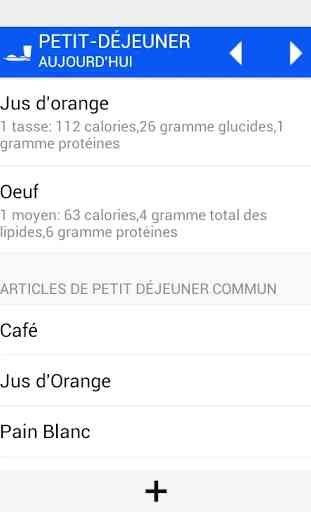 Journal alimentaire 1