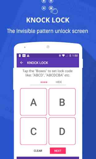 Knock Lock - AppLock Screen 1