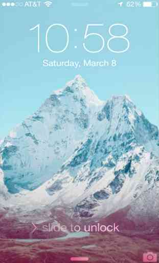 Lock Screen IOS 10 - Phone7 3