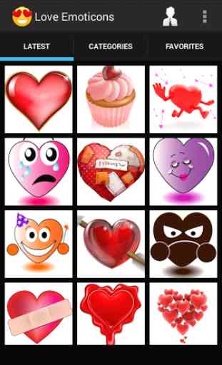 Love Emoticons 4