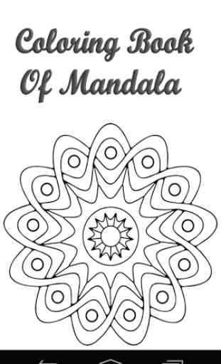 Mandala Coloring Book 1