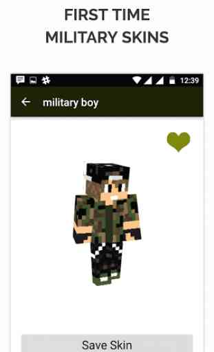 Military Skin for Minecraft PE 1