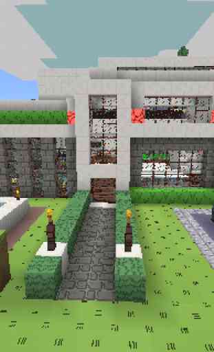 Mod House map for minecraft PE 2