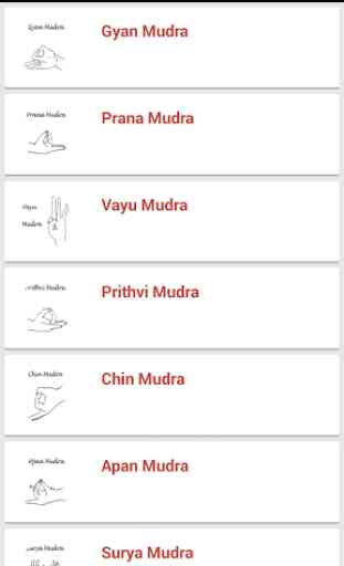 Mudras [Yoga] 2