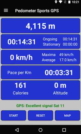 Pedometer GPS Sport 1