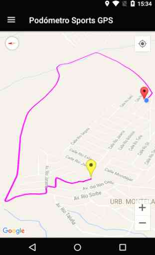 Pedometer GPS Sport 3