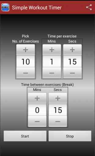 Simple Workout Timer 1
