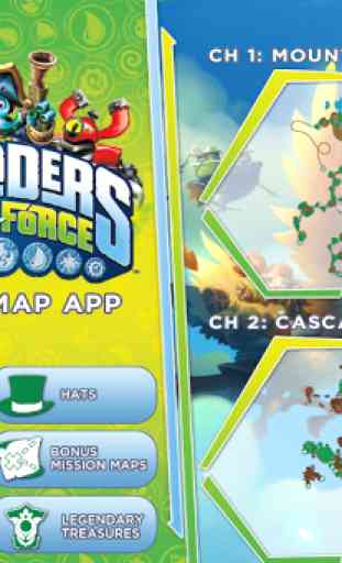 Skylanders SWAP Force Map App 1